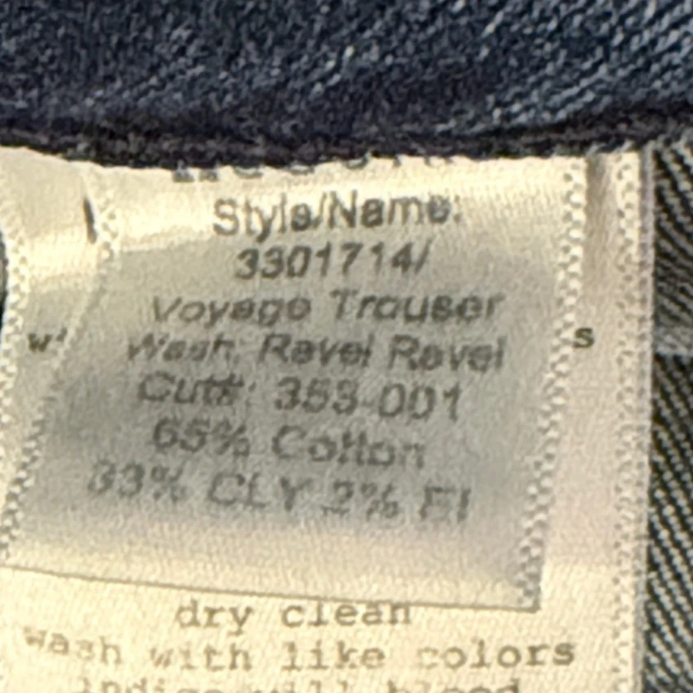 Women’s Anthropologie McGuire Denim Voyage Trouser Flare Jeans Size 25 - Picture 10 of 11